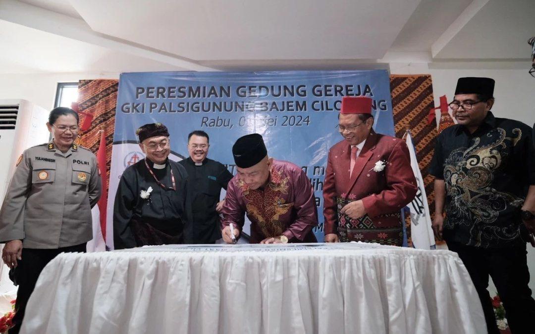 Pelembagaan GKI Cilodong, Diresmikan Wali Kota Depok